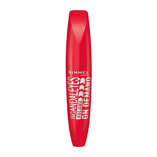 Rimmel London Scandaleyes Volume On Demand Buildable Mascara, Black, 12 ml