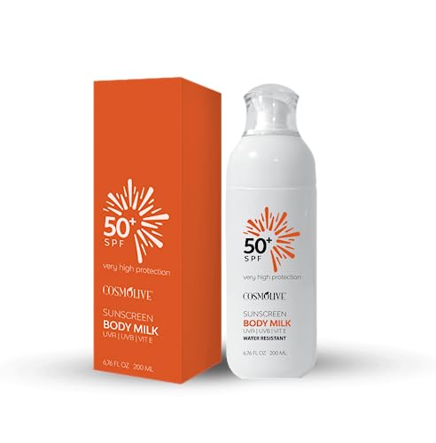Cosmolive Sunscreen Body Milk 50+ Very High Protection UVA/UVB/VIT E 200ML