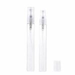 CMJ™ 2 x 10ml CLEAR Glass Spray Bottles Atomiser Travel Perfume Liquid Aftershave UK