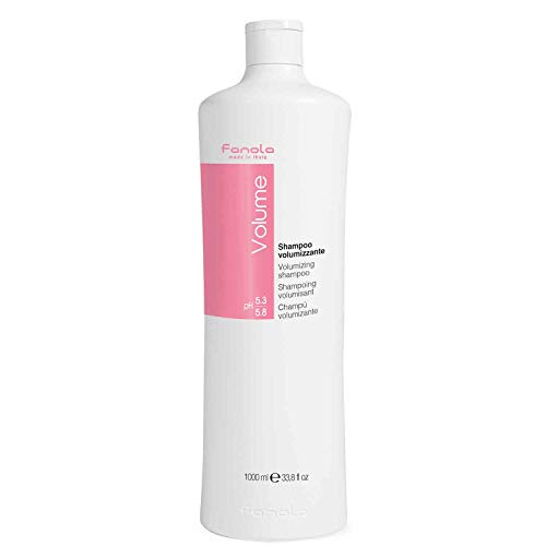 Fanola Volumizing Shampoo, Cleansing Volumizing Shampoo for Fine Hair, Enriched Formula with Panthenol, 1000