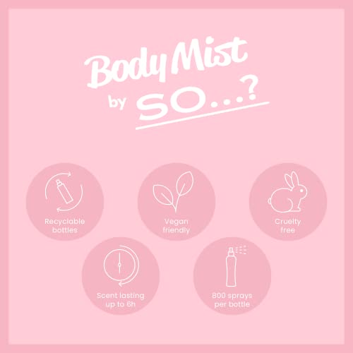 Body Mist by So…? Sweet Floral Body Mist Fragrance Spray 100ml