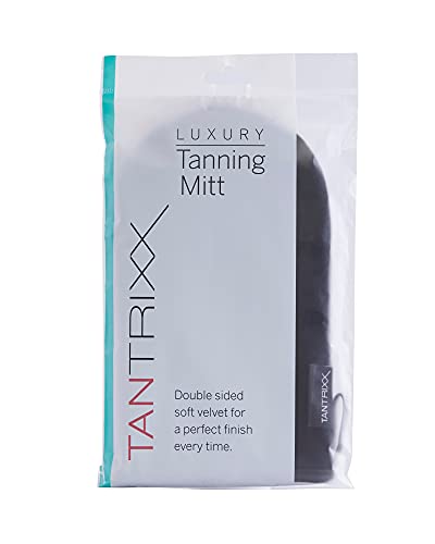 Tantrixx Self Tanning - LUXURY Tanning Mitt | Double Sided | Washable | Moisture Resistant | Stain Free Hands