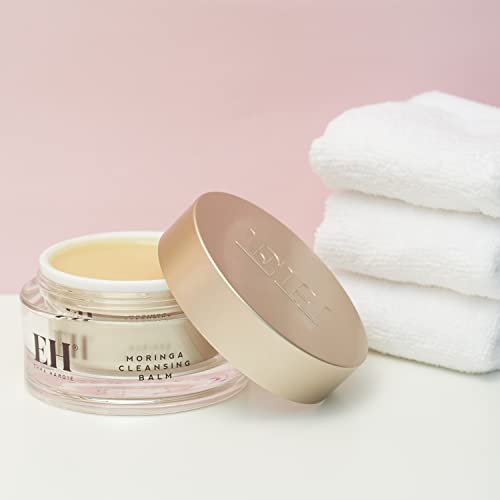 Emma Hardie Moringa Cleansing Balm with Cleansing Cloth (100ml) – Moisturizes & Conditions all Skin Types. Rebalances & Hydrates Skin. Removes Fa