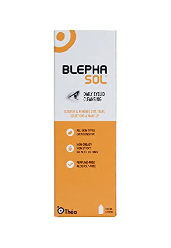2 x Blephasol Micelle Lotion 100ml | for Daily Hygiene of Sensitive Eyes | Cleanses and Removes Dirt, Tears Secretions and Make-up