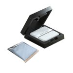 Andiker 200Pcs Face Oil Blotting Sheets, Blotting Paper for Oily Skin with Mirror Case and Self-Adhesive Powder Puff, Oil Absorbing Sheets Face P