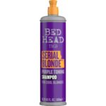 Bed Head by TIGI - Serial Blonde Purple Toning Shampoo - For Natural and Coloured Blonde Hair - 600ml