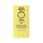 Sun Bum Kids SPF 50 Clear Sunscreen Face Stick | Wet or Dry Application | Hawaii 104 Reef Act Compliant (Octinoxate & Oxybenzone Free) Broad Spec