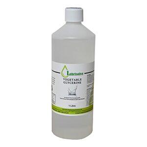 1 Litre Vegetable Glycerine EP/USP Grade, Non-GMO, Odourless & Colourless (1 Litre)