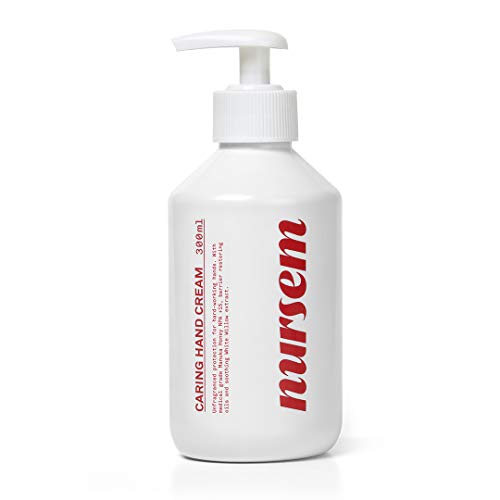Nursem CARING HAND CREAM β 300ml | Fast absorbing, natural hand cream for very dry hands (Fragranced)