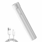 Handheld UV Nail Lamp, Mini UV Lamp for Gel Nails Nail Dryer Flashlight LED Gel Nail Lamp for Curing Glue Gel Nail Gems, USB Nail Flashlight for