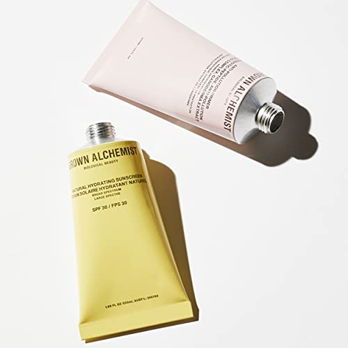 Grown Alchemist Save Face Kit Anti-Pollution Primer and Ultra-Sheer Natural Hydrating Sunscreen SPF 30 - Lightweight Cream Boosts Hydration - Sil