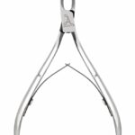 Armiz Cuticle Cutter Stainless Steel Professional Cuticle Nipper for Manicure and Pedicure - Cuticle Remover Tool (Silver) with 0.25-inch Sharp B
