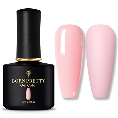 BORN PRETTY Neon Pink Gel Nail Polish,Hot Pink Gel Polish Bright Pink Long Lasting Chip Resistant 10 ml Soak Off U V LED Nail Lamp Halloween Gel