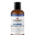 CREMO - Beard Wash & Softener For Men | Cooling Citrus & Mint Leaf | 177ml