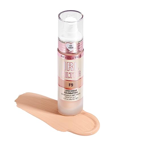 Makeup Revolution, IRL Filter, Longwear, Foundation, F0.1, 23ml
