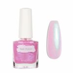 Pink Pearl Nail Polish - Shimmer Mermaid Nail Polish - Quick Drying Long-Lasting Nail Varnish - Peel Off Nail Polish No UV Needed - No Odor Non T