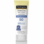 Neutrogena Sheer Zinc Oxide Dry-Touch Sunscreen Lotion with Broad Spectrum SPF 50, Water-Resistant, Hypoallergenic & Non-Greasy Mineral Sunscreen