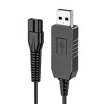 USB Charger Compatible with Wahl Colour Pro Cordless Clipper, Ancable 3.5V Charger for Wahl Trimmer Colour Pro 9649 Cordless Clipper Shaver Power