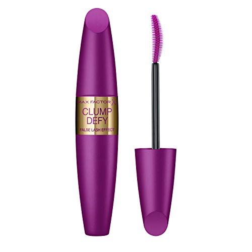 Max Factor False Lash Effect Clump Defy Mascara, 001 Black, Mascara for Dramatic Volume and Length, Anti-Clump Brush for Perfect Eyelash Separati