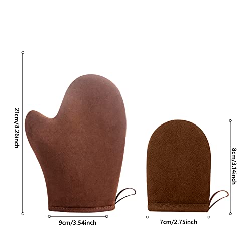 Self Tanning Mitt, Self Tanning Mitt Applicator, Double Sided Fake Tan Mitt Applicator, Self Tan Mitt Glove, Self Tanning Glove with Thumb and Cu