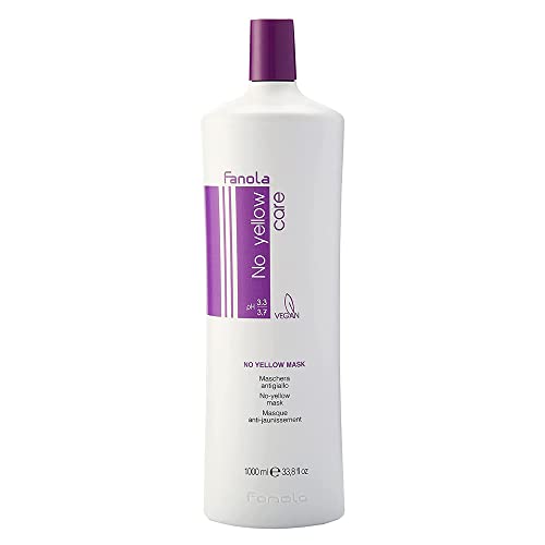 Fanola No Yellow - No-Yellow Mask, 1000 ml, Extra Violet Pigment