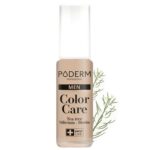 PODERM - FUNGAL NAIL INFECTIONS - SPECIALLY FOR MEN - INVISIBLE SKIN-COLOUR VARNISH - TEA TREE - Corrects and Camouflages Yellow/Damaged Nails fr