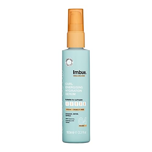 Imbue Curl Defending Hair Heat Protection Mist/Spray Vegan and Curly Girl Compliant 200 ML Paraben Free Heat Defense, for Dry Damaged Hair