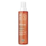 SVR SUN SECURE SPF50+ Body Dry Oil for Hypersensitive Skin, Very High UVA/UVB, IR Protection, Dry Satin Finish, Water-Resistant, Biodegradable, R