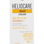 Heliocare 360 Color Gel Oil-Free Beige SPF 50 50ml / Gel Sunscreen For Face/Daily UVA UVB Visible Light Infrared-A Anti-Ageing Sun Protection/Mat