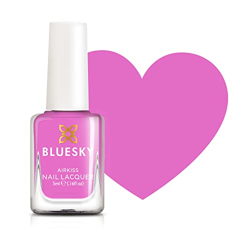 Bluesky Kids Nail Varnish – WOW, Pink. Easy Peel-off, Non-Toxic, Water- based, Odour-free Nail Polish for Kids, 5ml