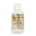 Revolution Haircare London, Toner Shot, For Blonde Hair, 3-In-1 Hydrating Hair Treatment, Semi-Permanent Formula, Golden Honey, 100ml
