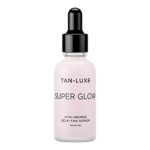 Tan Luxe SUPER GLOW Self Tan Serum, (30 ml) Daily Gradual Fake Tanning Skincare, Cruelty Free & Vegan