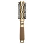 Skisneostype Round Barrel Hair Brush Blow Dry Drying Bristle, 23.5 CM High Temperature Resistant Nano Technology Ceramic Ionic Hairbrush, Boar Br