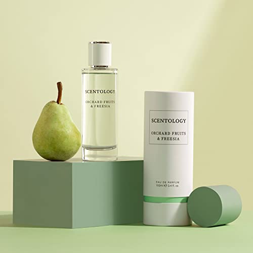 Scentology Orchard Fruits and Freesia Perfume for Women, Eau De Parfum 100ml