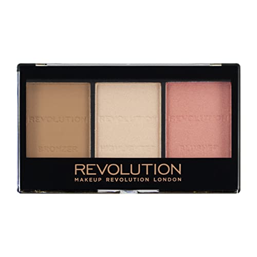 Makeup Revolution Ultra Sculpt and Contour Kit Ultra Light/Med C04, Mixed, 10.8 g (Pack of 1)