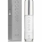 COLOUR ME Silver Perfume for Men. 50ml Eau de Toilette Men, Luxury Fragrance - Mens Aftershave, Long Lasting Fragrance for Men by Milton-Lloyd