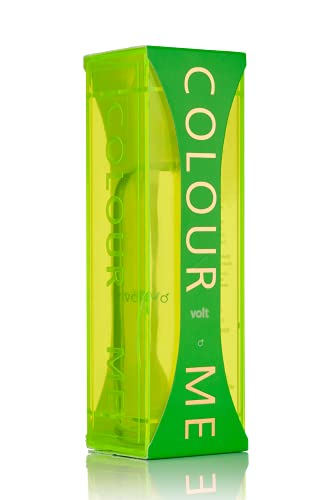COLOUR ME Volt Perfume for Men. 90ml Eau de Parfum Men, Luxury Fragrance - Mens Aftershave, Long Lasting Fragrance for Men by Milton-Lloyd