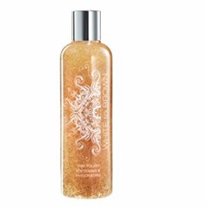 WHITE to BROWN Pre Tan Exfoliator Body Polish: Pre Self Tanning Application, Skin Exfoliating Primer, Cleanses, Exfoliates and Smooths for Longer