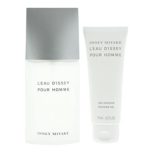 Issey Miyake L'eau D'issey Pour Homme Eau De Toilette 2 Piece Gift Set: Eau De Toilette 75ml - Shower Gel 75ml