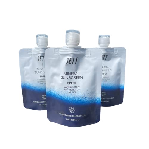 SETT SPF30 Reef Safe 100% Mineral Sunscreen 200ml.