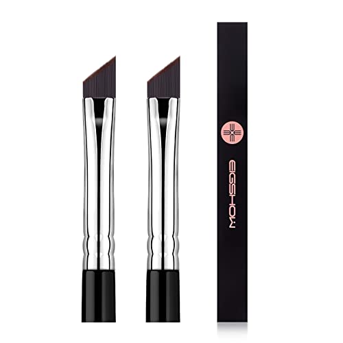 Eyeliner Brush, EIGSHOW Precision Eye Liner Makeup Brush, Angled Eyeliner Brush, Ultra Thin Slanted Flat Angle, Cruelty-Free Synthetic Bristles,