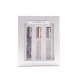 Sarah Jessica Parker x3 10ml Roller Ball Set, Lovely 10ml, Born Lovely 10ml & Sheer 10ml
