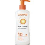 Calypso Sun Lotion SPF10, 12 hours Moisturisation, Anti Ageing, Water Resistant, 200ml