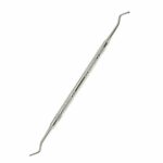 Anself Toenail Ingrowing Cleaner Double-ended Ingrown Toenails Lifter File Podiatry Stainless Steel Nail Care Chiropody Tool