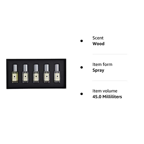 Jo Malone Cologne 5-Piece Mini Spray Perfume Set for Men and Women