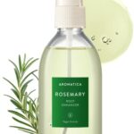 AROMATICA Rosemary Root Enhancer 3.38oz / 100ml – Scalp Nourishing Spray with Food-graded Rosemary Essential Oil – Relieves Itchy, Dry, Flaky Sca