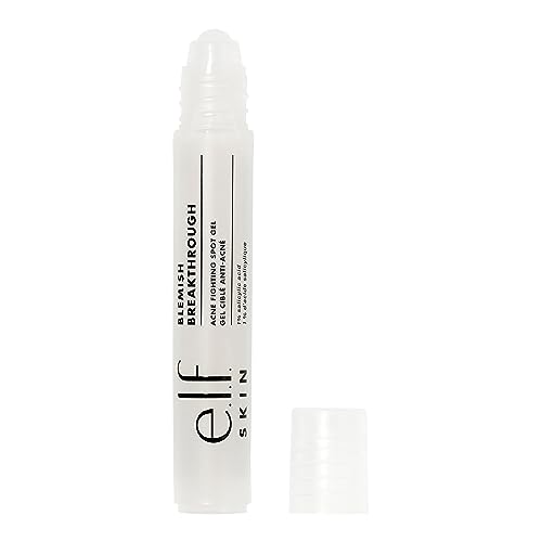 e.l.f. Skin Blemish Breakthrough Acne Fighting Spot Gel, Roll-on Acne Spot Gel For Targeting & Treating Blemishes, Infused With Salicylic Acid