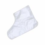 Exceart 200pcs Clear Plastic Disposable Booties Paraffin Bath Liners for Foot Pedicure Hot Spa Wax Treatment Foot Covers Bags
