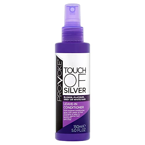 PRO:VOKE Touch Of Silver Leave-in Conditioner 150 ml, Protects Against Heat Damage and Split Ends