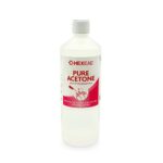 Hexeal ACETONE 99.5% | 1L | Professional Nail Polish Remover | Gel Soak Off, Acrylic, Varnish Remover